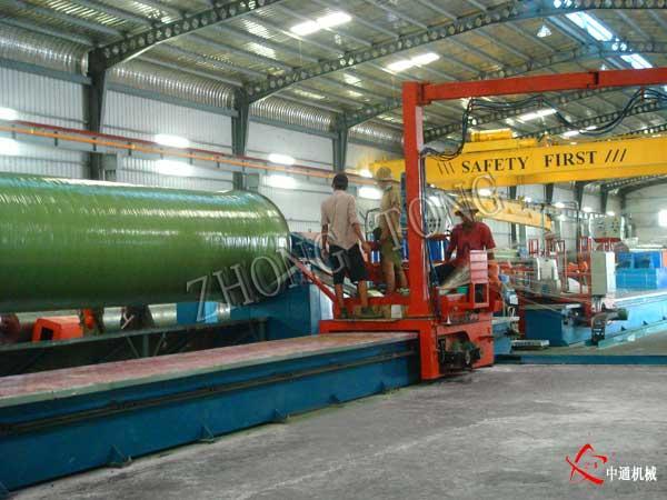 玻璃钢缠绕管道技术与连云港中复连众机械设备制造的创新应用